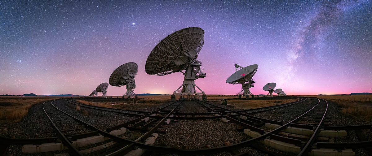 The Karl G. Jansky Very Large Array (VLA). Credit: NRAO