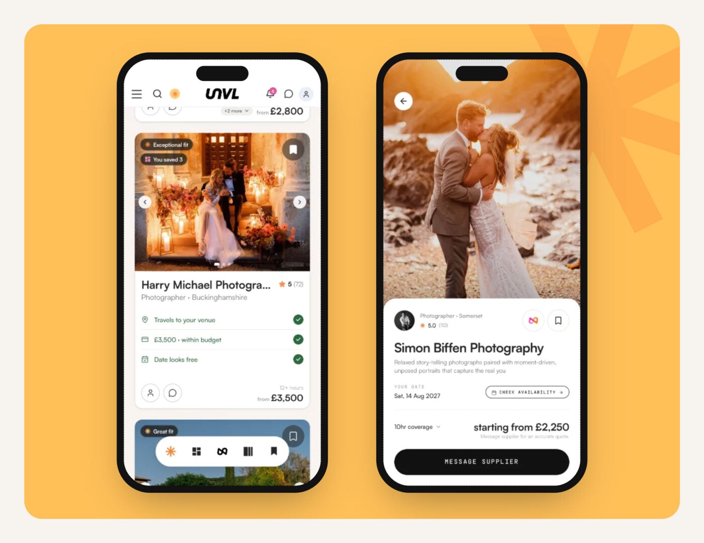 UNVL New Wedding Platform Is Like Hinge for Photographers, Matching Them With the Right Couples