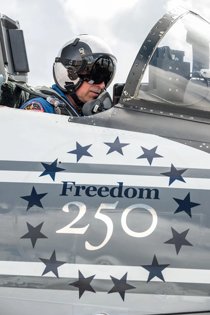 John Gustine, NASA WB-57F pilot, prepares for flight at Ellington Field in Houston ahead of the aircraft’s departure for Iceland. Credit: NASA/Robert Markowitz