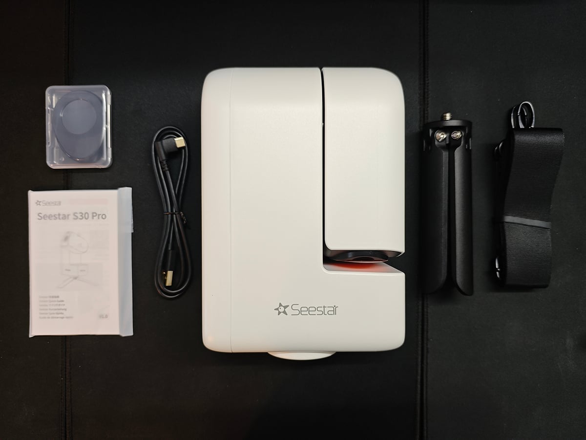 This is everything you get inside the S30 Pro box