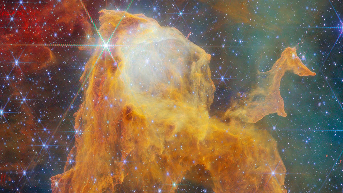 James Webb Space Telescope captures a treasure chest in Carina Nebula cover