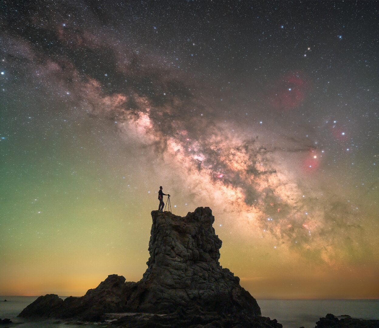 people and space