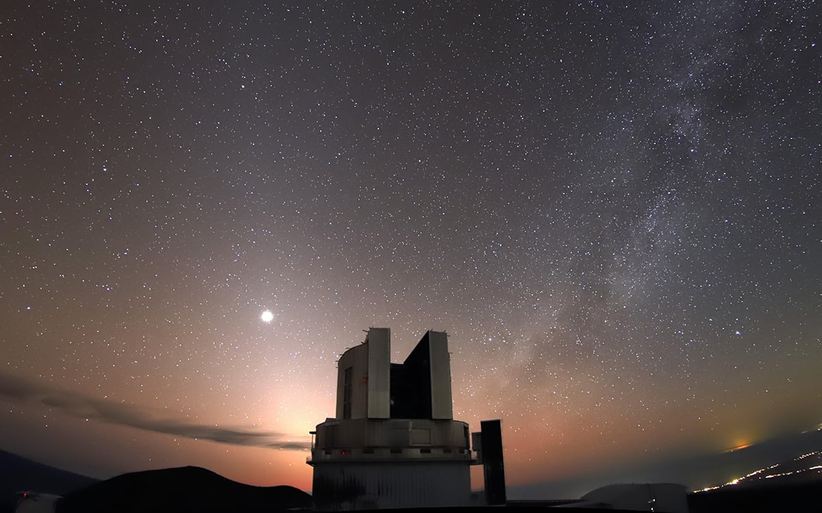 The Subaru Telescope enclosure. Credit: Ichi Tanaka/NAOJ