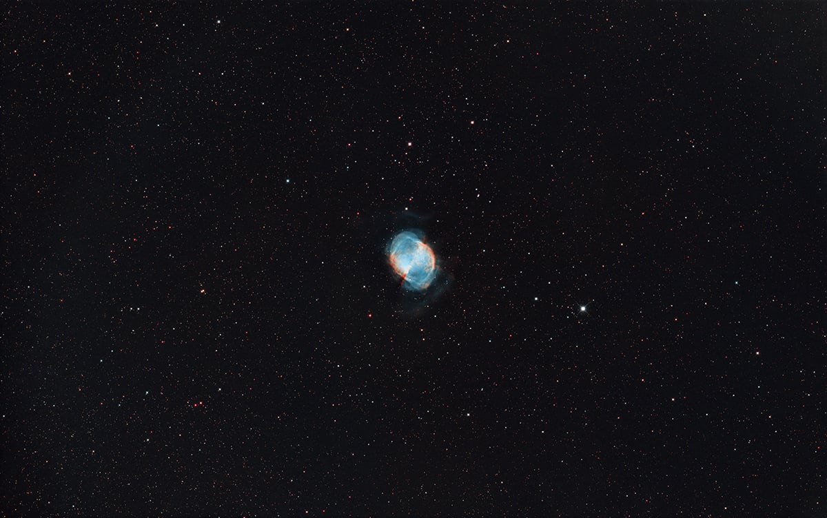 M27 captured with Askar N210. Credit: Ethan Xie (via Askar)