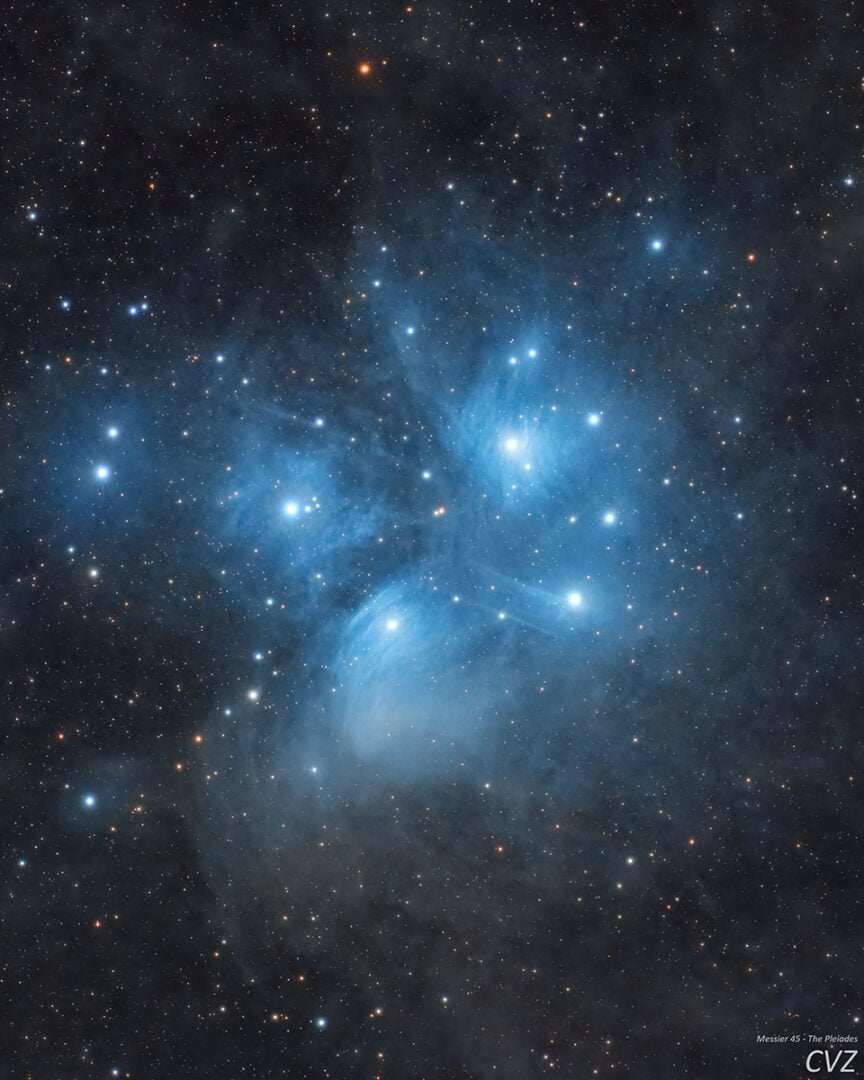 Messier 45. Credit: ing. Cornelis van Zuilen