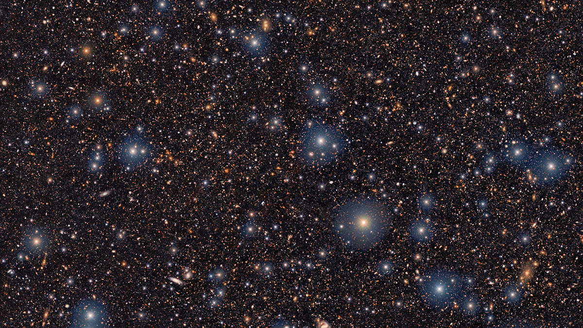 DECam has captured the most distant galaxy proto-supercluster ever found cover