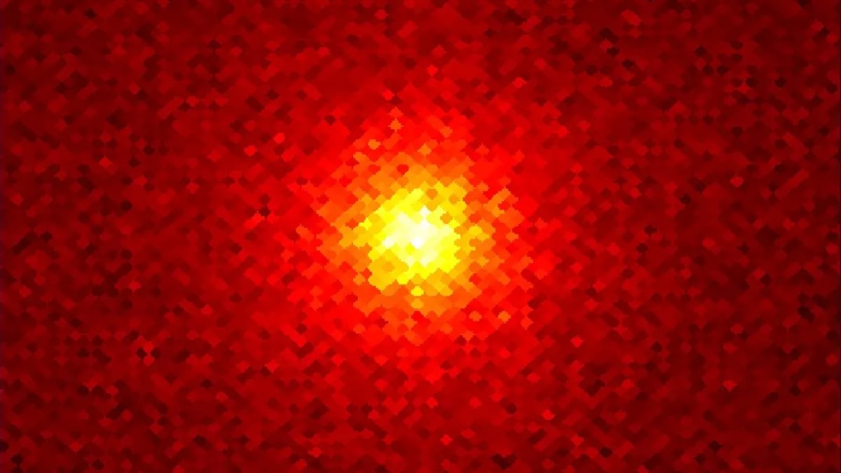 This is how our moon looks in gamma ray cover