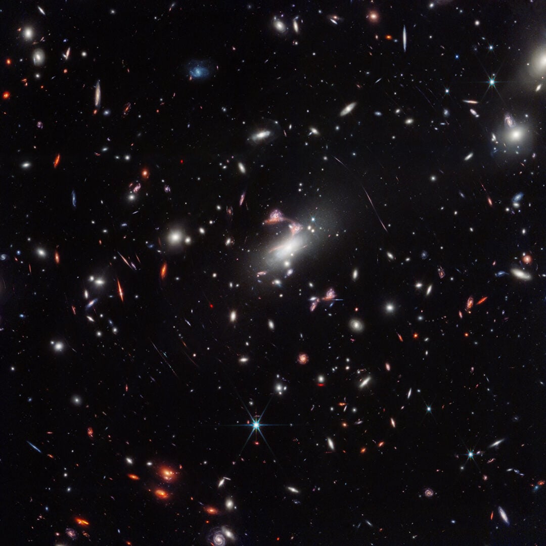 James Webb Space Telescope’s wide-field view of the galaxy cluster MACS-J0417.5-1154. Credit: NASA, ESA, CSA, STScI, V. Estrada-Carpenter (Saint Mary’s University)
