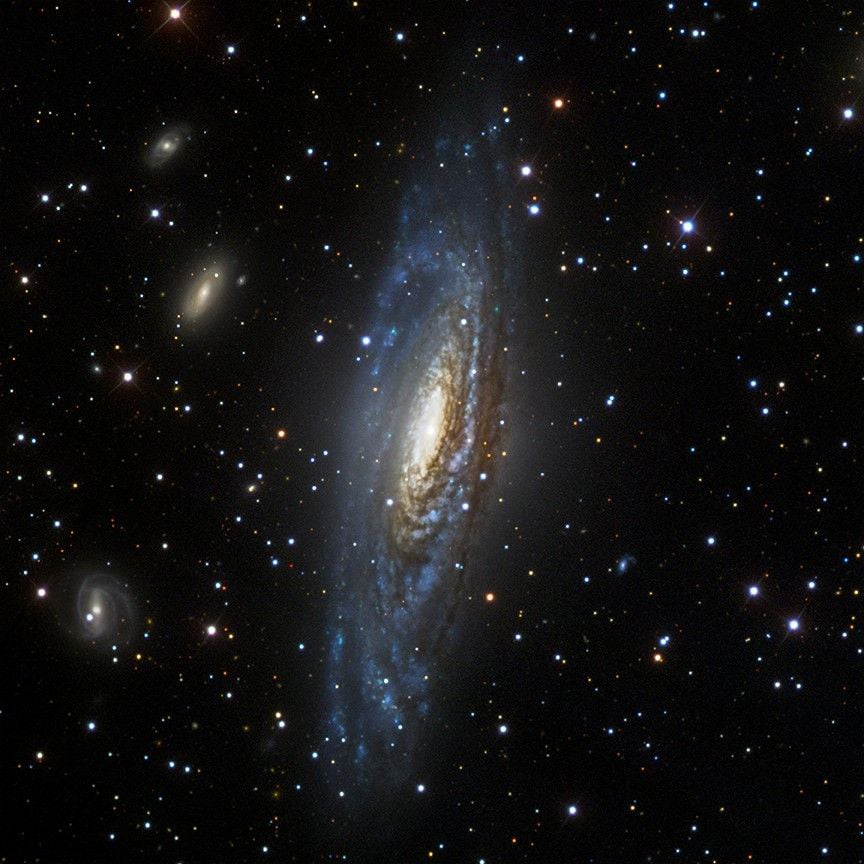 NGC 7331. Credit: NASA/CXC/CIERA/R.Margutti et al., SDSS