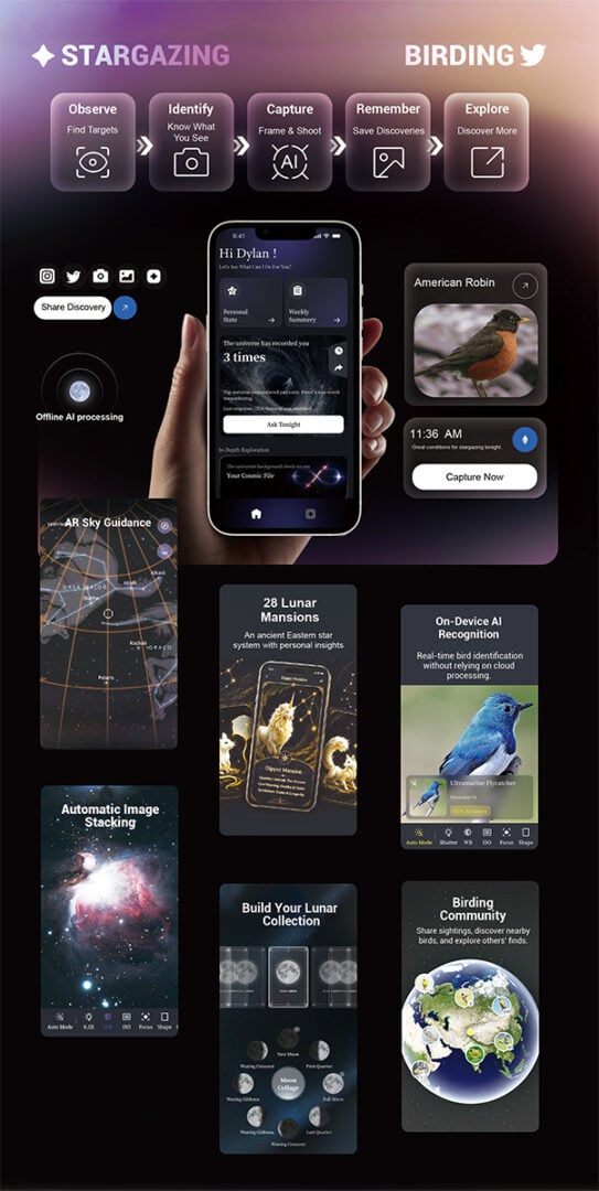 The app can be your stargazing guide