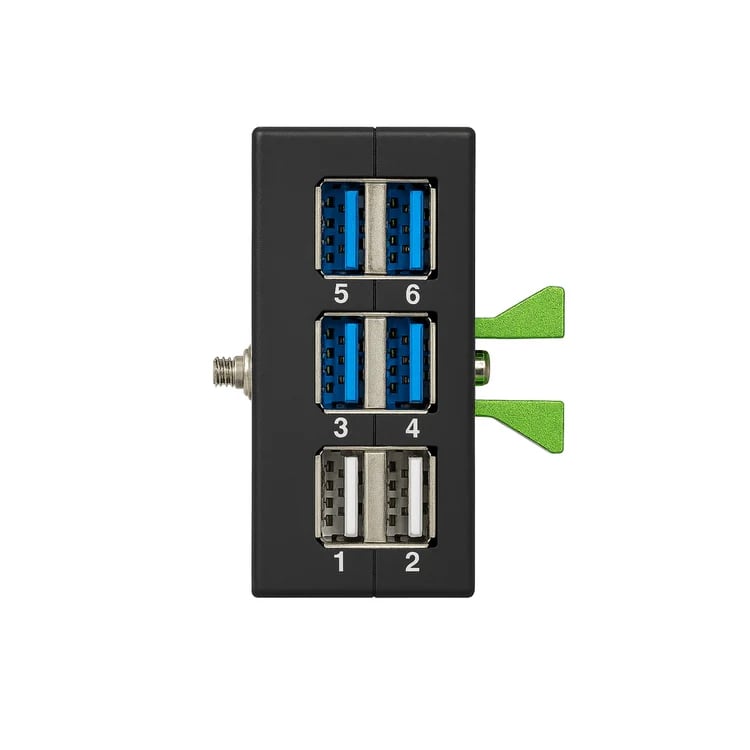 The controller includes multiple USB ports