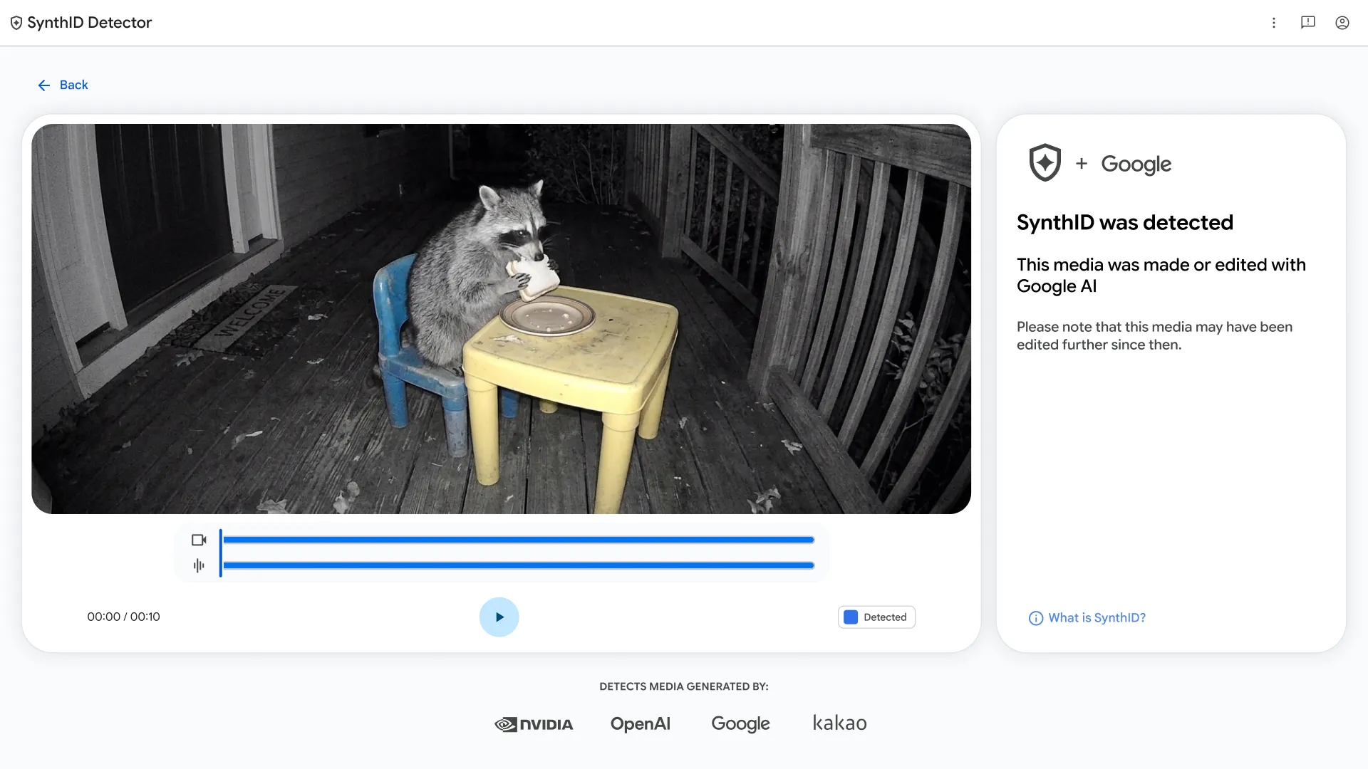 AI image detector