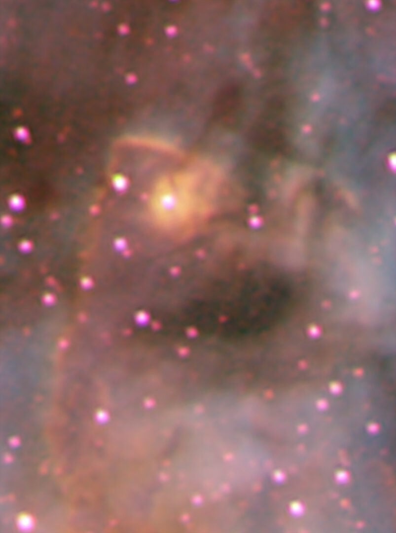 An optical image of the Reaper captured by a ground-based telescope. Credit: CTIO/NOIRLab/NSF/AURA/N.Smith(Univ of Minnesota)