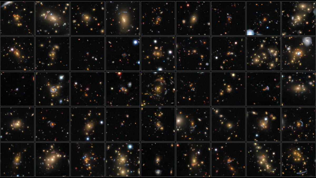 AI finds 70 gravitational lenses hidden in DESI sky survey images cover