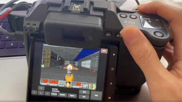 Doom on Hasselblad