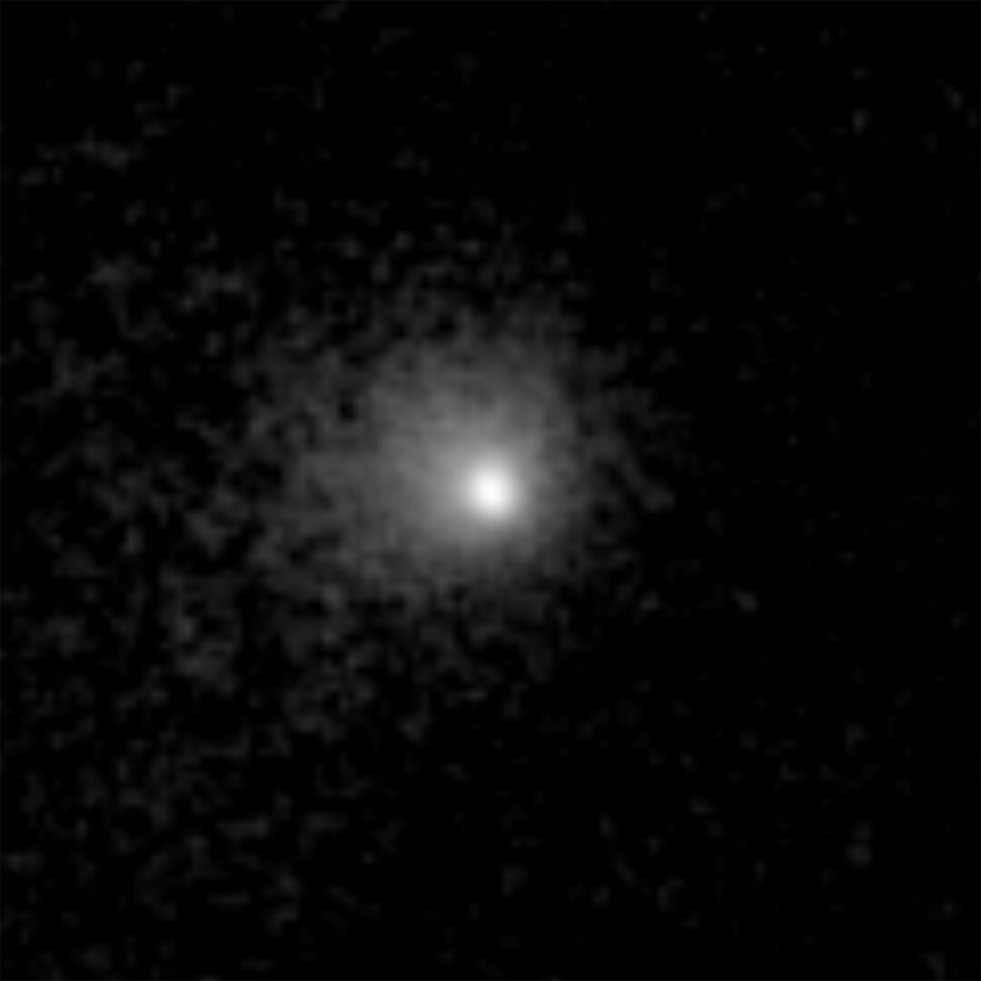 A composite of eight Euclid VIS exposures of Comet C/2026 S1 (Euclid). Credit: ESA/Euclid/Euclid Consortium/NASA, M. Pöntinen et al. 2026