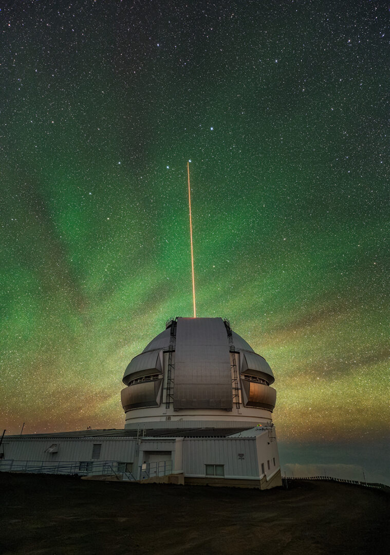 The Gemini North Telescope. Credit: International Gemini Observatory/NOIRLab/NSF/AURA/M. Rodriguez (International Gemini Observatory/NSF NOIRLab)