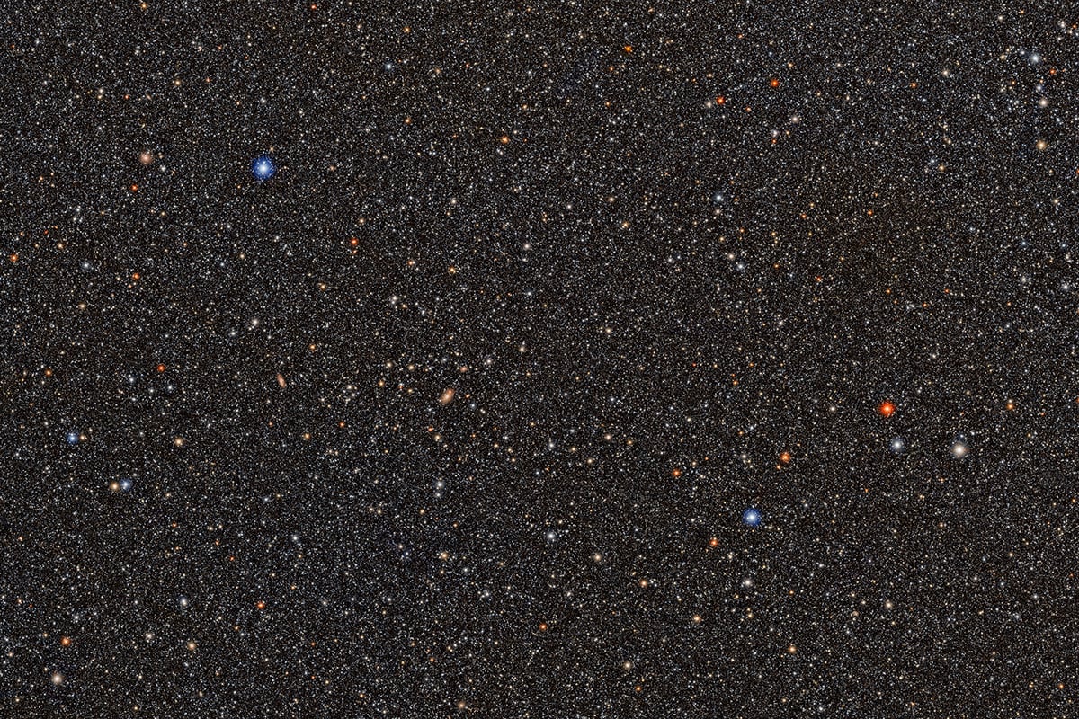 This image from the Vera C. Rubin Observatory shows the area of the sky where the newly discovered dwarf planet candidate 2026 ED138 (ED138) was found. Credit: NSF–DOE Vera C. Rubin Observatory/NOIRLab/SLAC/AURA