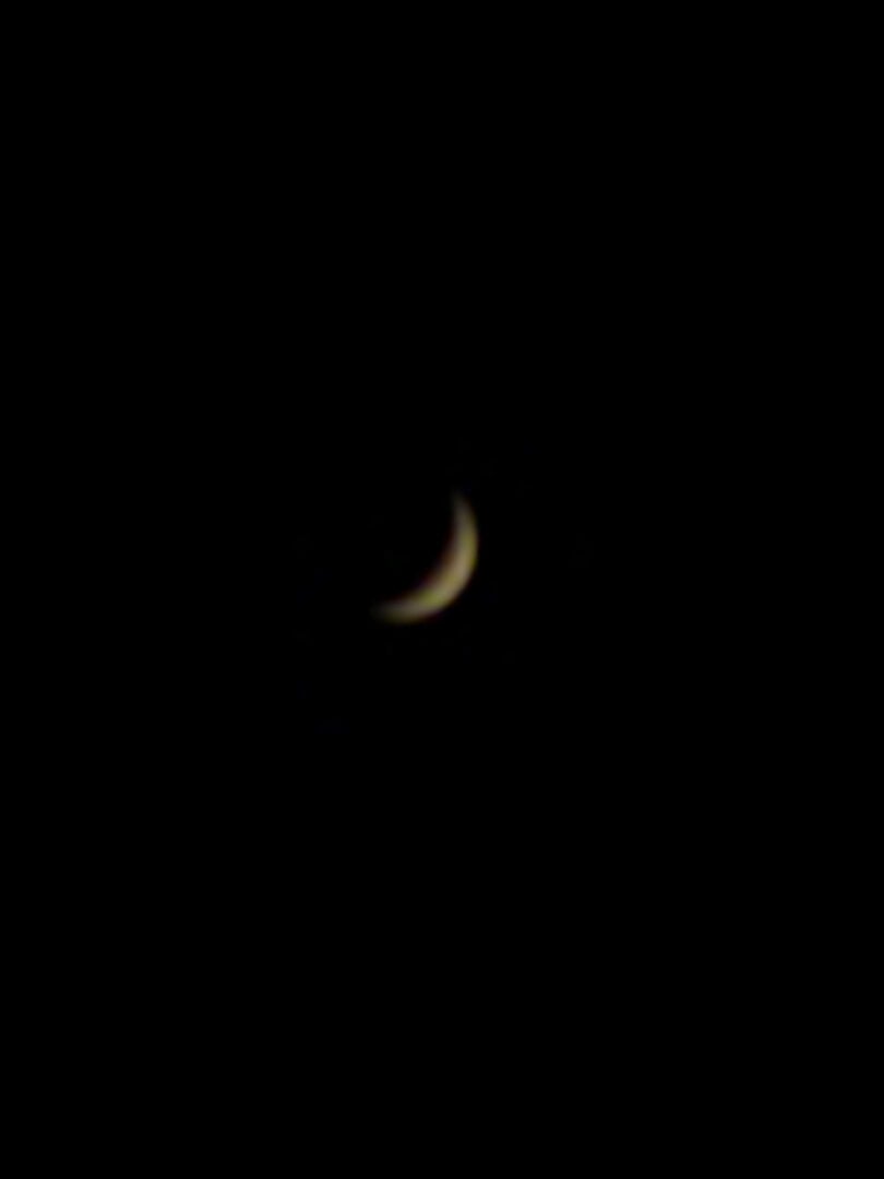 A crescent Venus