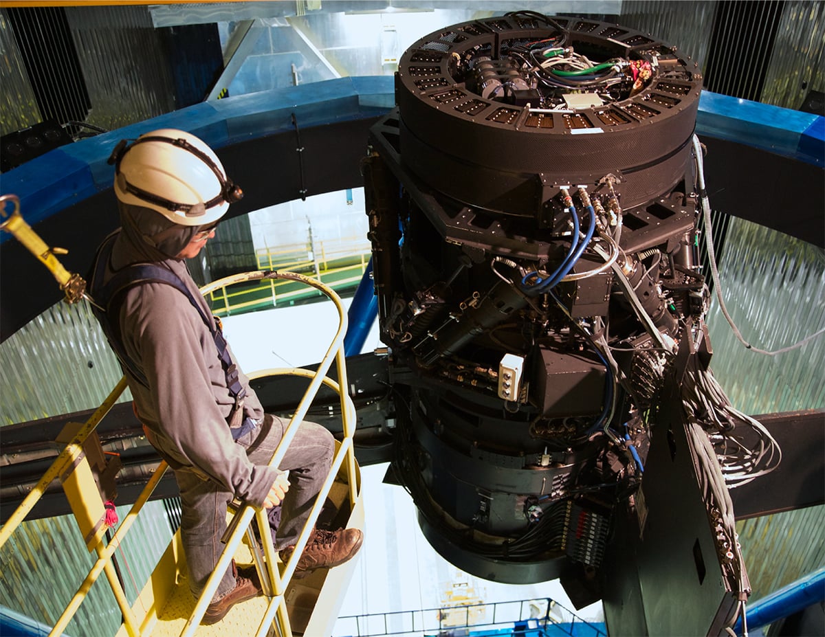 The image was captured by Subaru's Hyper Suprime-Cam. Credit: NAOJ/HSC Project