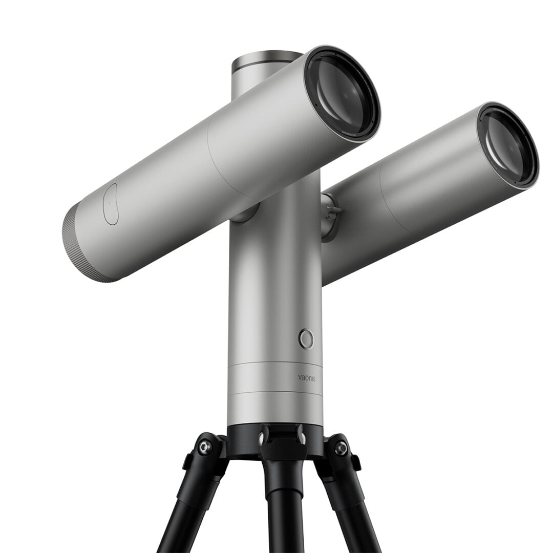 The SkyTwin uses a dual optical system