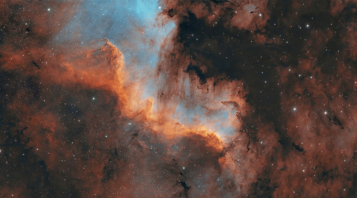 NGC 7000 captured with Vaonis Atlas. Credit: Vaonis