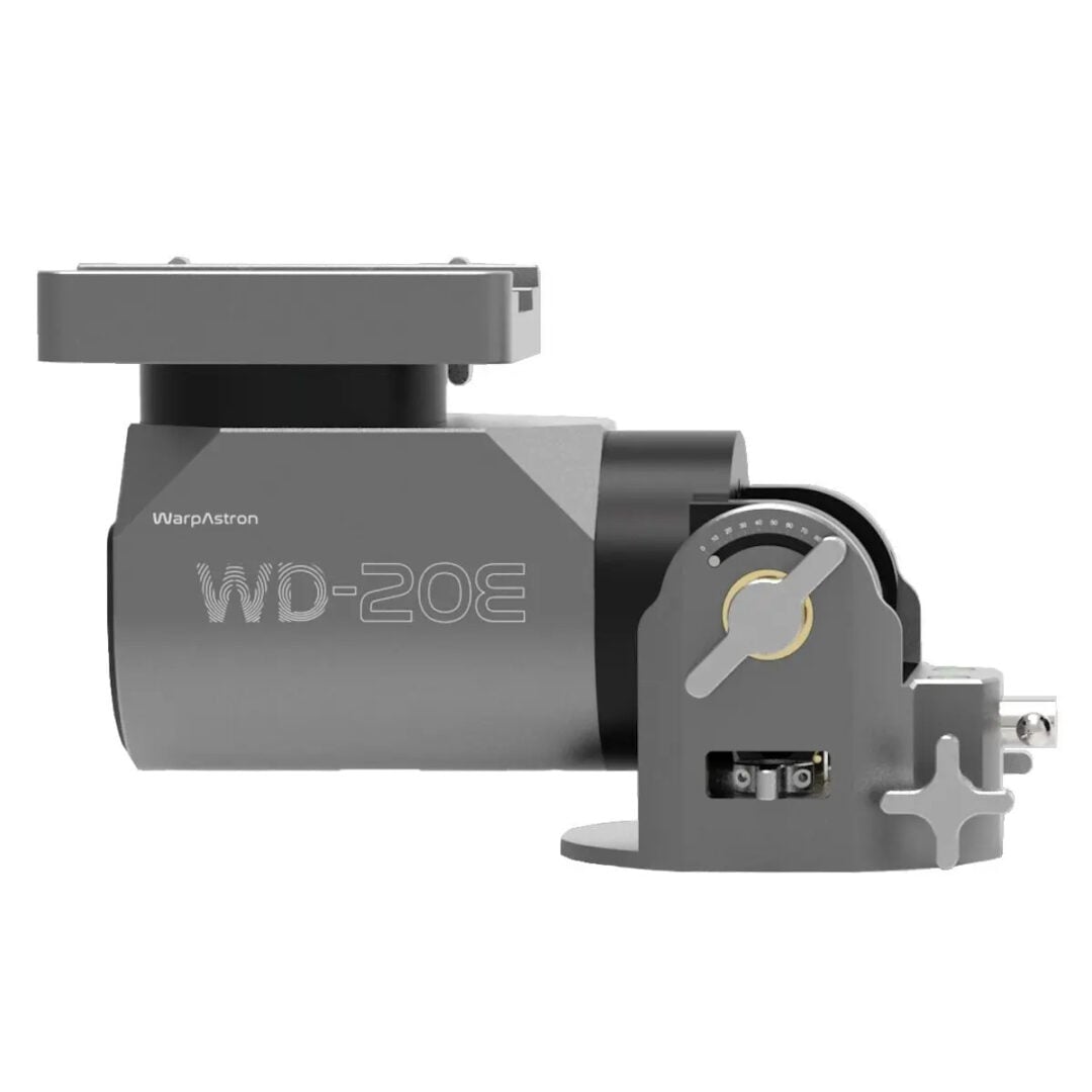 The mount weighs 5.7kg and supports up to 30kg of payload